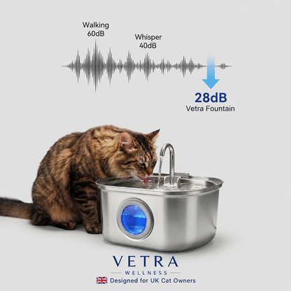 Vetra™ Stainless Steel Water Fountain